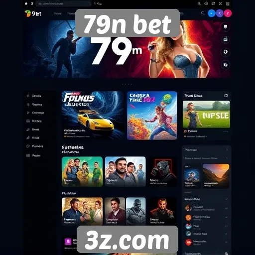 Análise da interface do usuário do site 79n bet